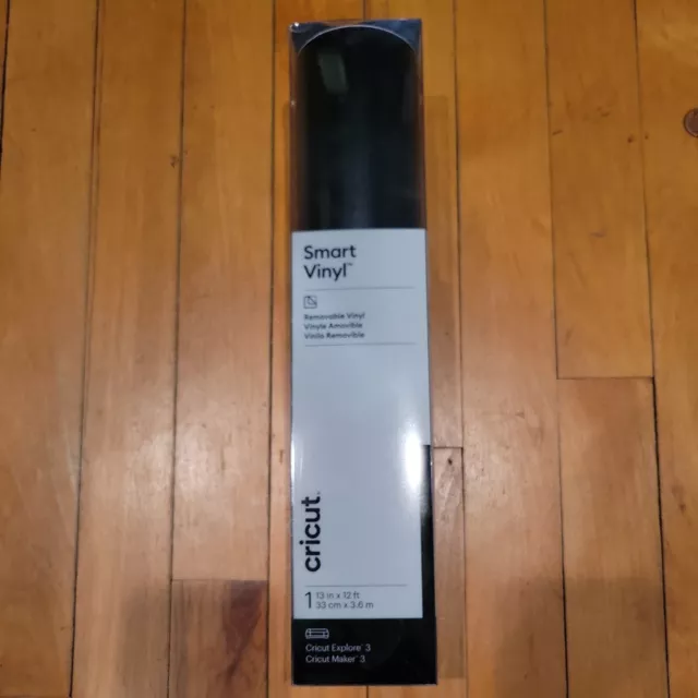Cricut Smart Vinyl - Removable  (12 ft) - Black
