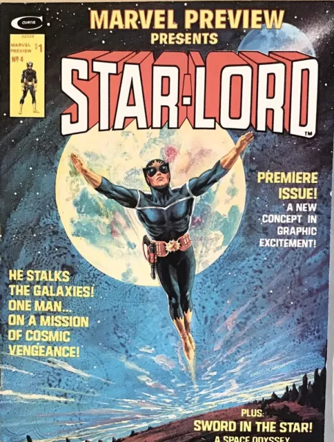 Marvel Preview #4 1St Star -Lord  Magazine! Guardian Of The Galaxy  Very Fine +
