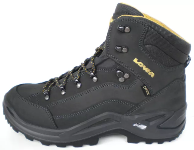 LOWA Renegade GTX Mid Herren Gore-Tex Anthrazit/Senf Größe wählbar NEUWARE!