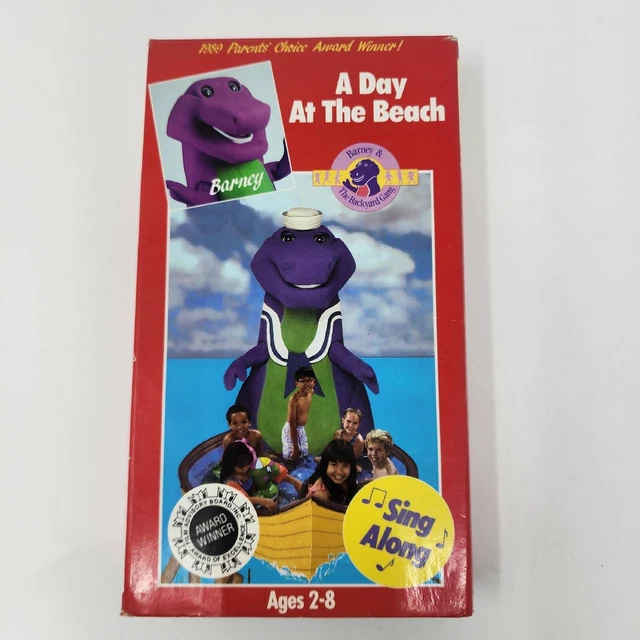 Barney a day at the beach vhs 1989 26 89 picclick uk