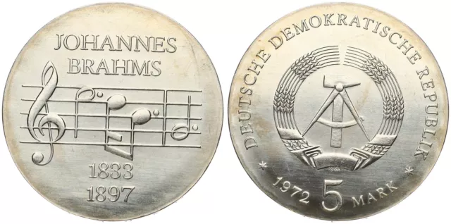Deutschland - DDR 5 Mark Sondermünzen 1968-1990 A - verschiedene Jahrgänge