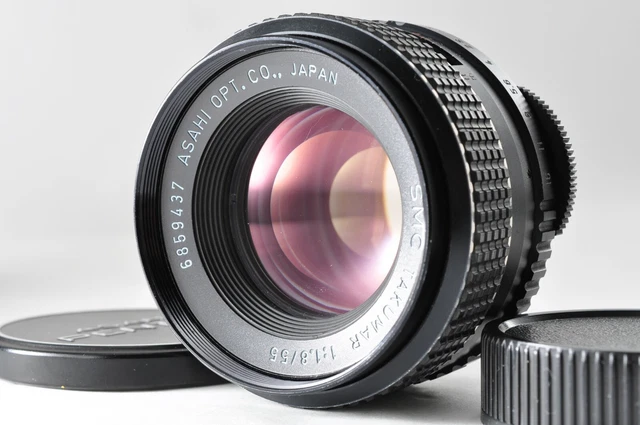Asahi PENTAX smc takumar 55mm F/1.8 Mf Prime Objectif M42 [ Near Mint ] Japon ✈️