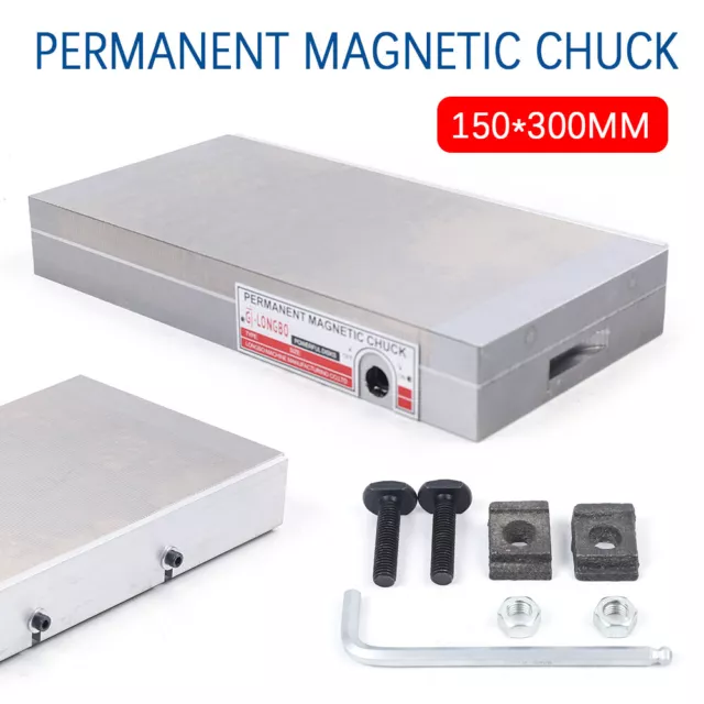 6"x12" Surface Grinder Permanent Magnetic Chuck High Precision For EDM Machines