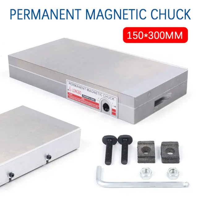 Fine Pole Magnetic Chuck Machining Workholding Permanent Tool Magnetic Chuck NEW