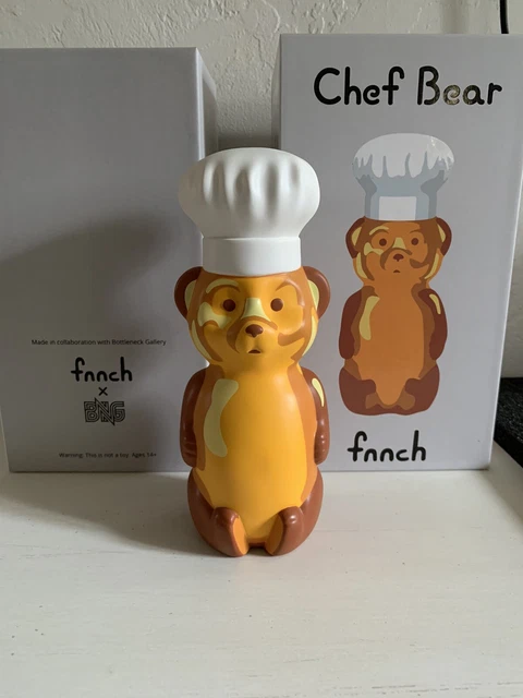 在庫処分・数量限定 Fnnch Chef Bear フィギュア 世界300個限定