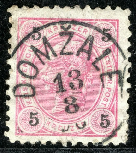 SLOVENIA Postmark AUSTRIA Stamp Superb *Domžale* CDS {samwells-covers}BLACK181