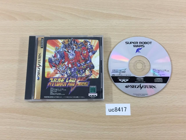 Super Robot Wars F - Sega Saturn - Original Japonês