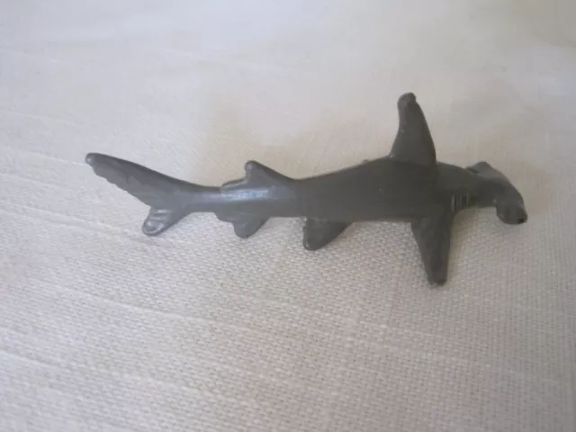 1991 Safari Ltd Monterey Bay Aquarium Hammerhead Shark Rubber Toy Figure Guc