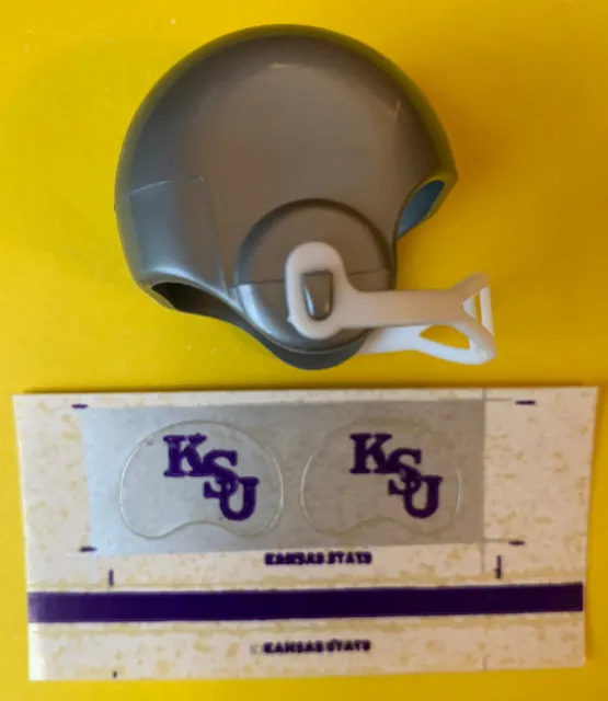 1970 KANSAS STATE Wildcats mini NCAA Vintage gumball football helmet ...