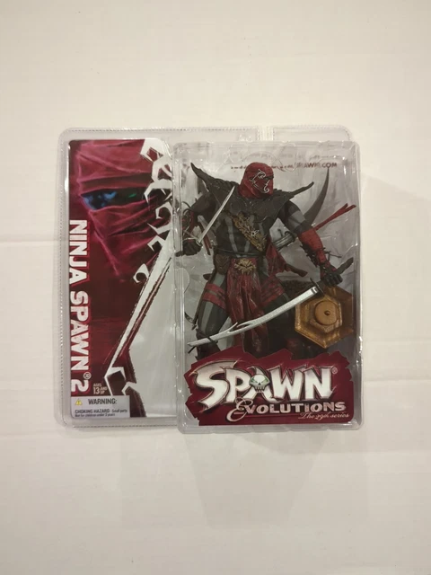 SPAWN EVOLUTIONS THE 29th Series Ninja Spawn 2 McFarlane Toys 2006 NIB ...