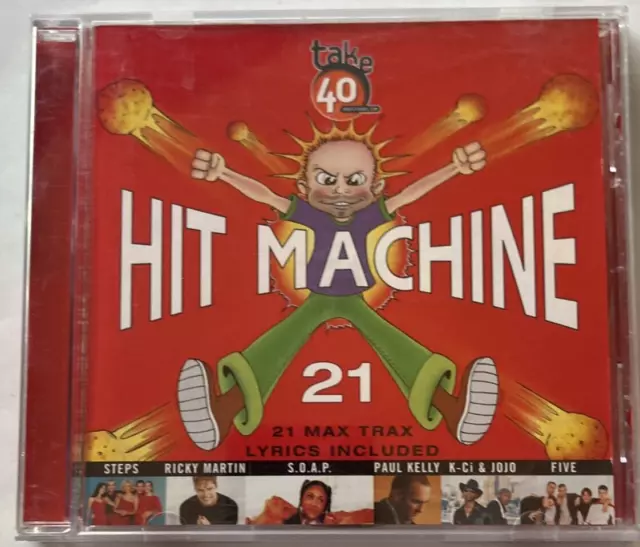 Hit Machine 21 CD Various Artists Paul Kelly - Ricky Martin - Wendy Matthews