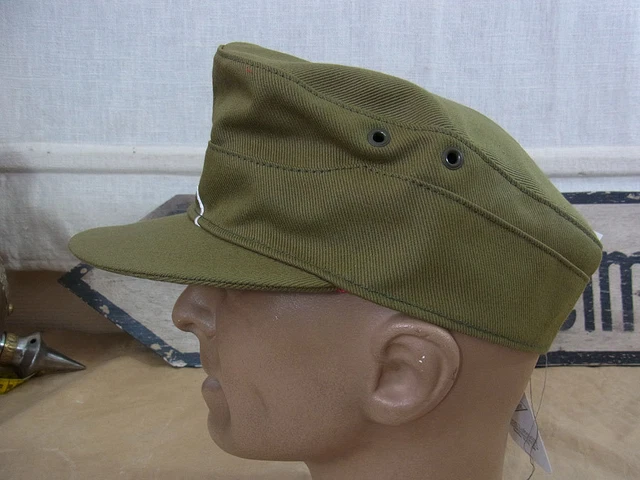 Gr.57 Afrikakorps M41 EREL Tropenmütze Feldmütze DAK tropical field cap LUBSTEIN 3