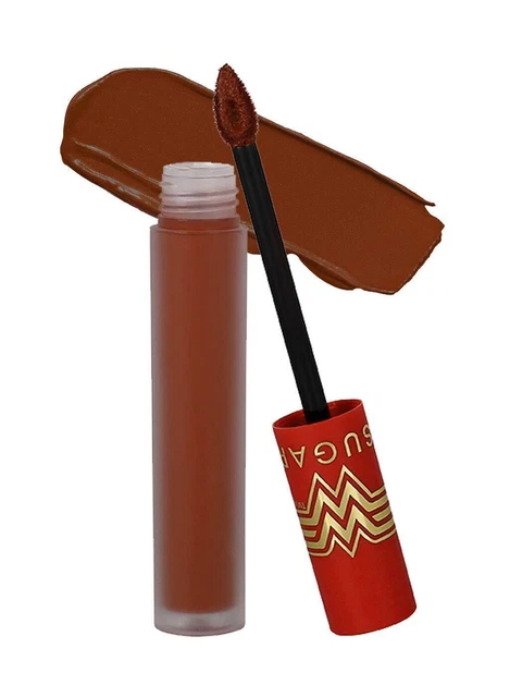 SUGAR Cosmetics X Wonder Woman 24-Hr Lip Lacquer |06 Spunkwise |3.5 ml FREE SHIP