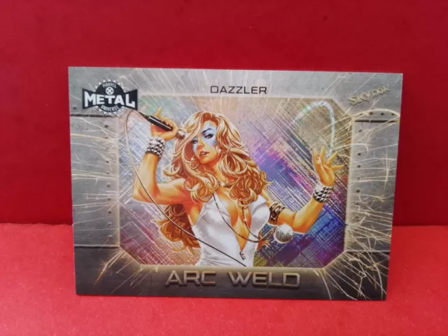 2020 Marvel X Men Metal Universe Dazzler carte AW 6 Arc Weld - Upper Deck Skybox