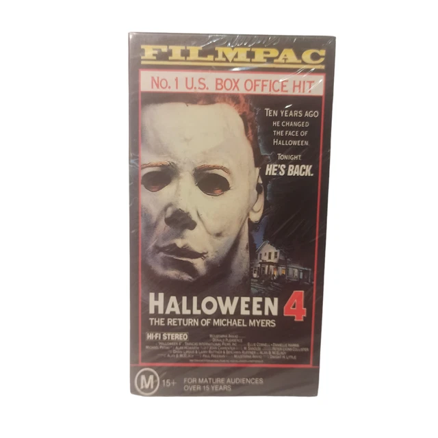 Halloween 4 - Die Rückkehr des Michael Myers Wattierte Limited Mediabook Edition Cover W Blu-ray