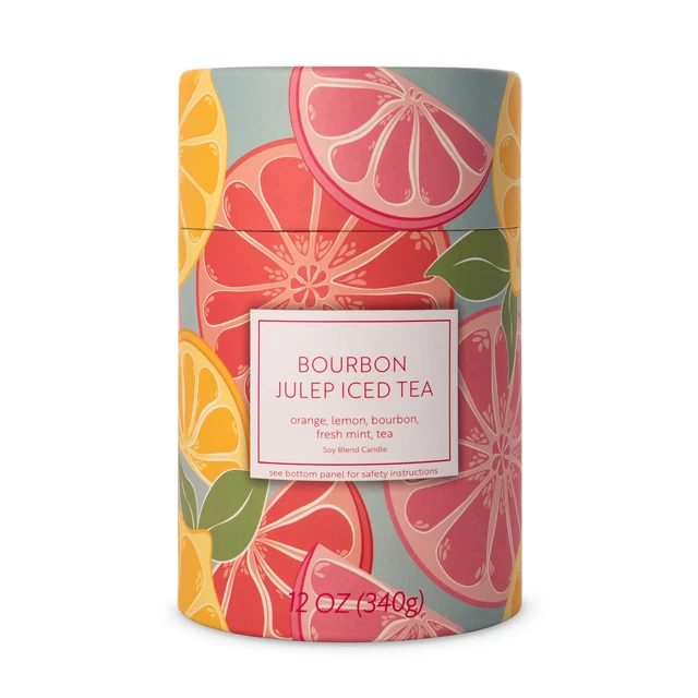 BHG 12 Oz Jar Bourbon Julep Iced Tea