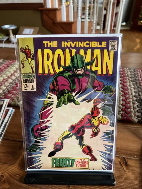 The Invincible Iron Man Issue #5 1968 Marvel Comics Group Silver Age