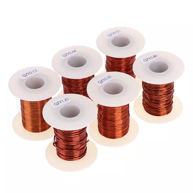 0.13mm to 1.25mm copper wire Magnet Wire Enameled Winding wire Coil Wire 100~DC