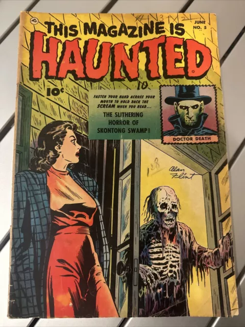 This Magazine Is Haunted #5 1952 Golden Age Comics