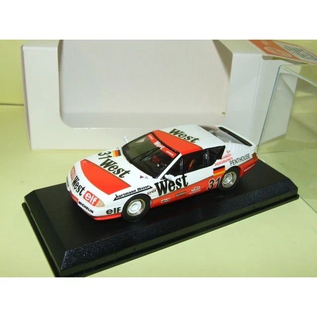 Miniature Alpine V6 Europa Cup 1985 échelle 1:43 - Eligor Hachette - Très Bon état Occasion