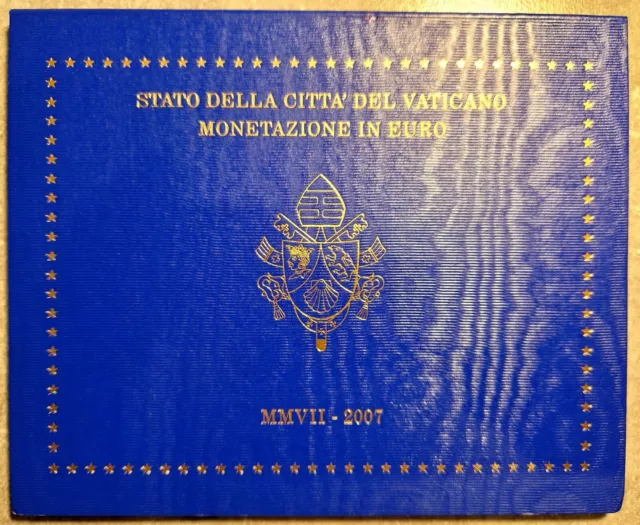 Vatican - BU 2007 euro € complet Brillant Universel Uncirculated Benoît XVI