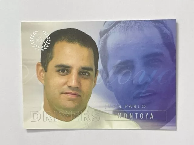 2005 Futera Grand Prix Formula 1 F1 Formel 1 Drivers Juan Pablo Montoya