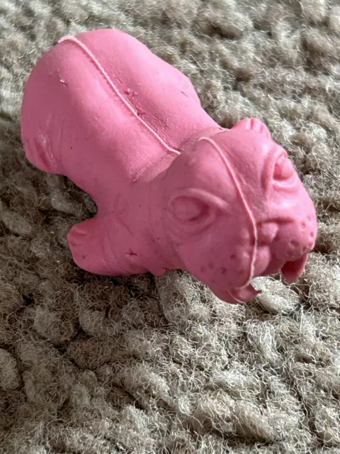 Vintage  Diener Itty Bittys Pink Walrus Rubber Eraser