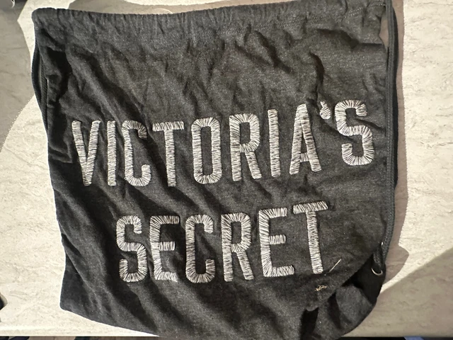 Victorias Secret Drawstring Bag Embroidered