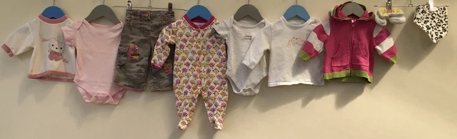 Baby Girls Bundle 0-3 Baby Gap M&S George JoJo Maman Bebe