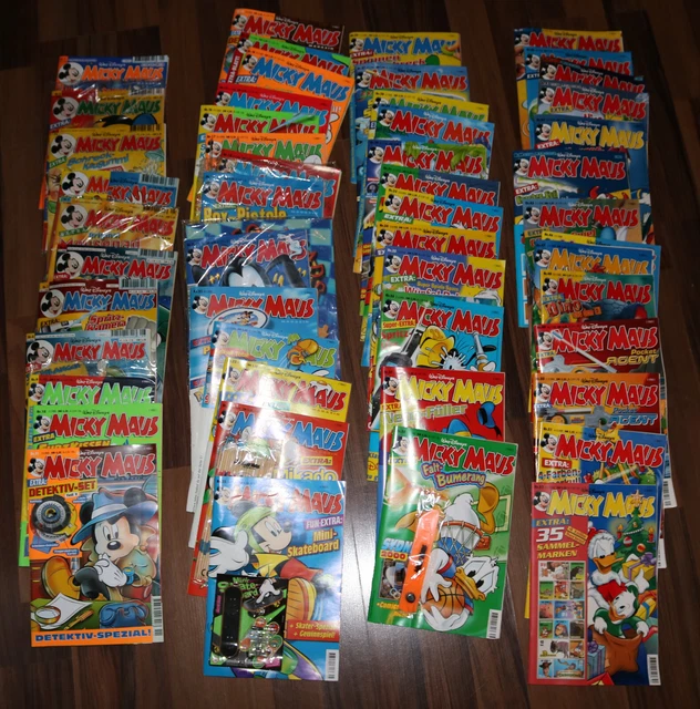 MICKY MAUS MAGAZIN COMIC HEFT NR.1 - 52 Jahrgang 2000 Pokemon mit ...