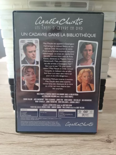 Dvd - Agatha Christie 6 - Un Cadavre Dans La Bibliothèque 2