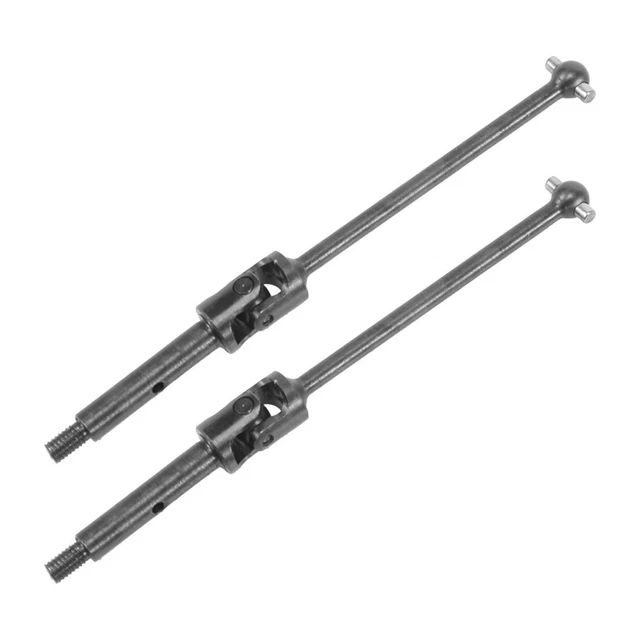 2Pcs Metal Rear Drive Shaft CVD for 1/18 -T 2.0 2WD Stadium RC Truck