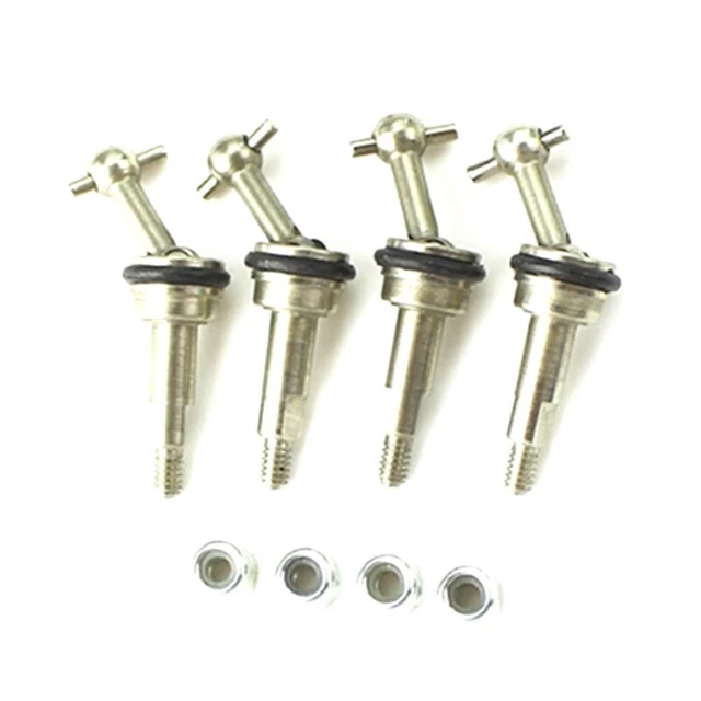 4 Pezzi Albero Giunto Universale Metallo CVD con Dado M2 per K969 K989 K98013