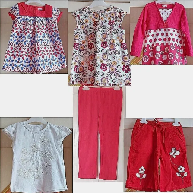 Girls Summer Clothing Bundle (x6) Items Age 5-6