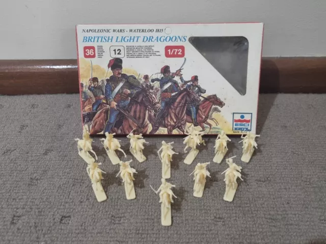 ESCI 1/72 Napoleonic Wars British Light Dragoons 1815