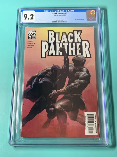 Black Panther #2 Marvel 2005 CGC 9.2 Key Issue 1st Appearance of Shuri