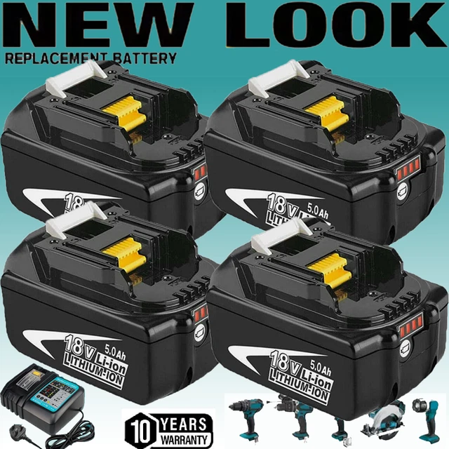 XNJTG 5,5Ah 18V Batterie De Rechange Pour Makita Batterie 18V BL1855 BL1850 BL1850B BL1840