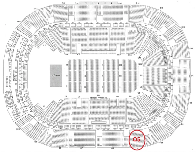STING / 27.11.2023 / AMBURGO / POSTI TOP (2x)