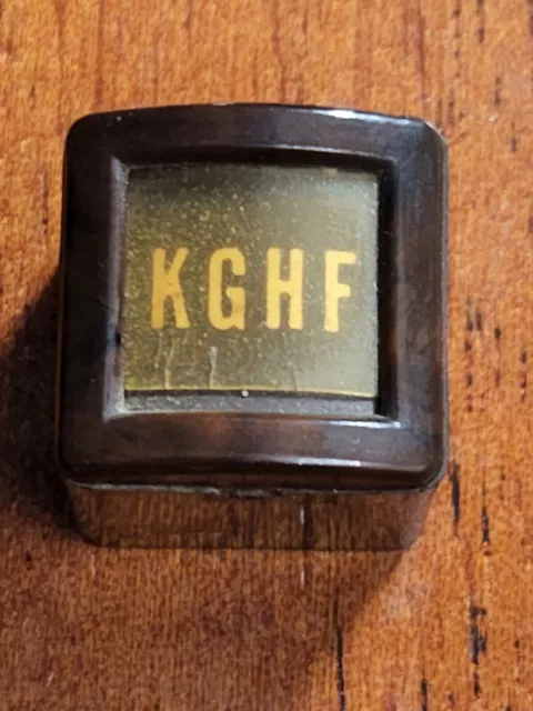 Vintage Bendix 1217 Radio Replacement Parts Push Button * KGHF