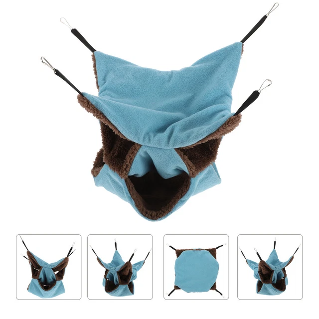 1 Pc Hamsterbett Zelt Bett Hamsterbett Warme Pet Plüsch Bett Hamsterbett Winter