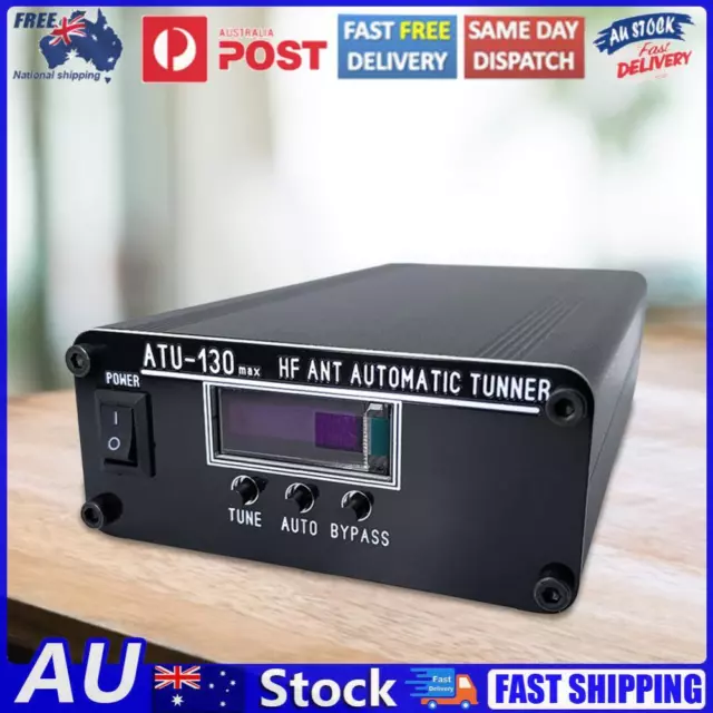 ATU-130 MAX Automatic Shortwave HF Antenna Tuner Portable 1.8-50MHz 200W Useful
