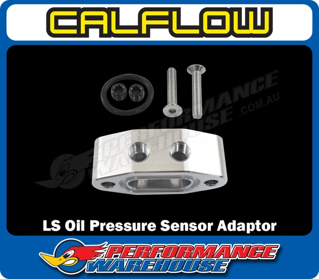 LS OIL PRESSURE Sensor Adaptor Port & Dual 1/8 NPT Out LS1 LSX LS2 LS3