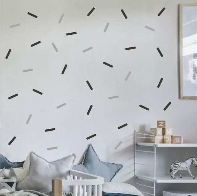 Sprinkles Wall Stickers Kid Decal Art Nursery Bedroom Vinyl Decals N168