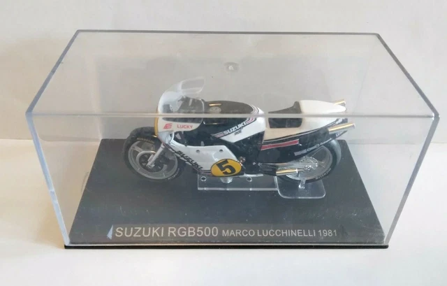 Moto Suzuki RGB500 Marco Lucchinelli 1981 Échelle 1  24