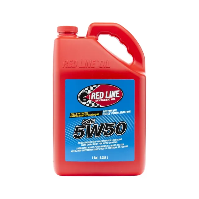 Red Line 11605 5W50 Synthetic Motor Oil - Gallon