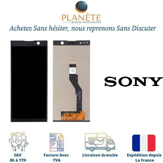 Écran LCD Complet + Vitre Tactile Noir Pour Sony Xperia X F5121/F5122 - Neuf (#A15)