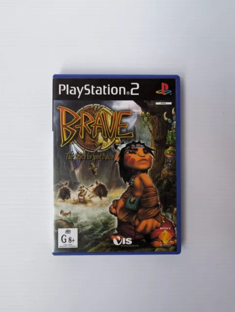 SONY PLAYSTATION 2 Game BRAVE THE SEARCH FOR SPIRIT DANCER PS2 Do