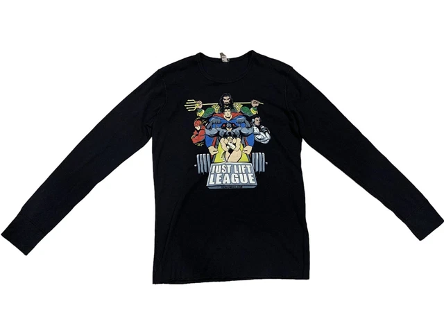Flex Comic Thermal Long Sleeve Justice League Marvel Medium