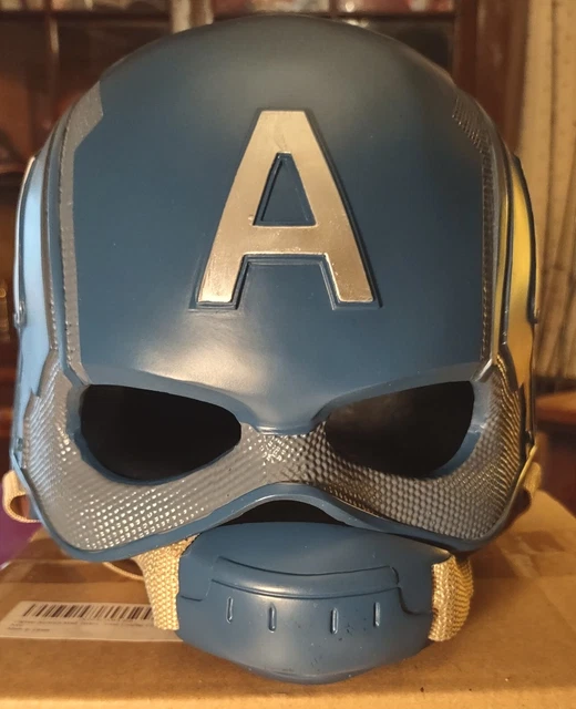 Nib Captain America Cosplay Helmet/Mask, Marvel, Costume, Props, Movies #2