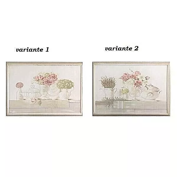 Quadro in resina shabby chic  Blanc Mariclo' 2 varianti